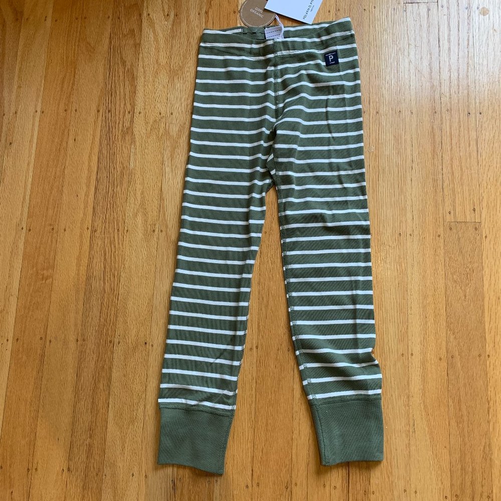Polarn O. Pyret Signature Stripe Gots Jogger NWT